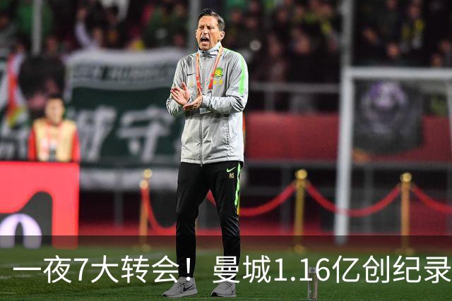 一夜7大转会！曼城1.16亿创纪录，渣叔接手德国队，英超意甲西甲大洗牌